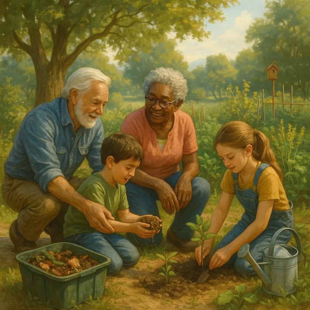 Educatia intergenerationala: Transmiterea constiintei si a responsabilitatii colective