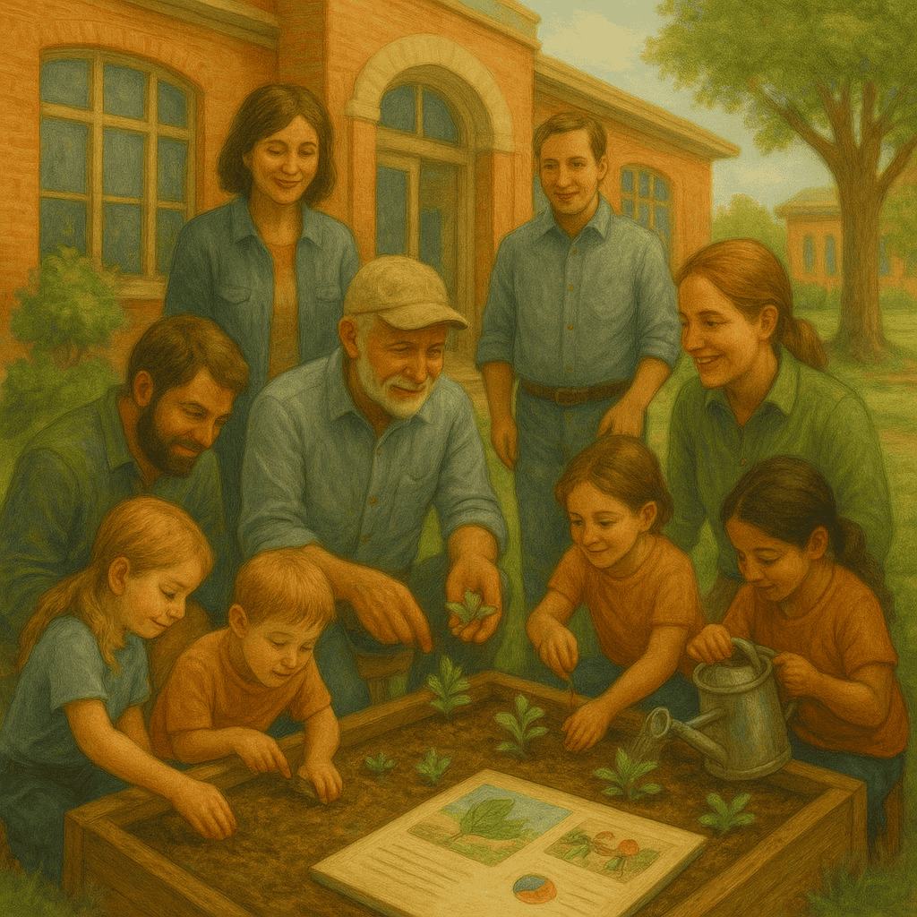 De la educație la ecosistemul învățător: crearea unor comunități vii între școli, familii, teritorii și natură