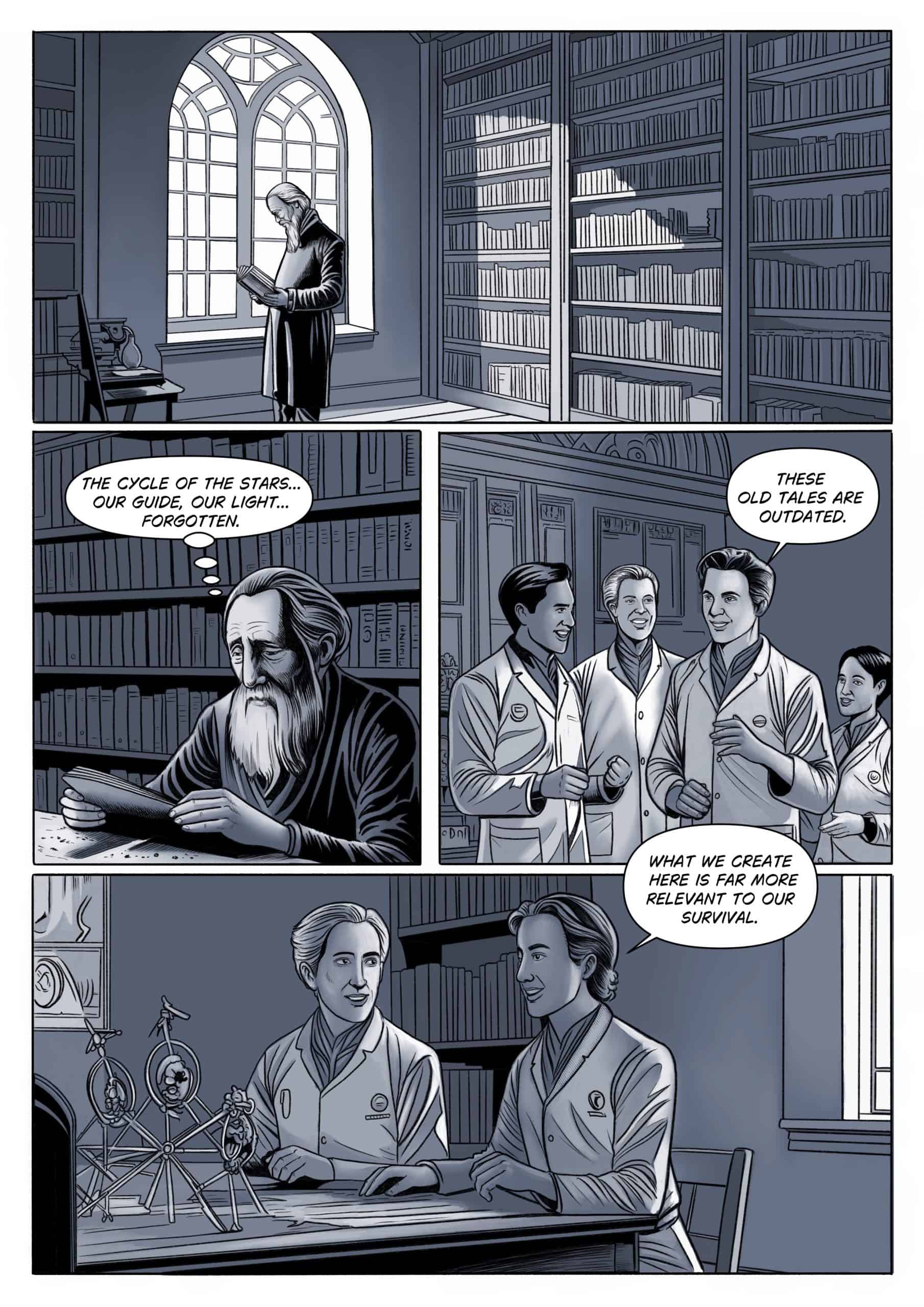 Panel 8 – When Memory Fades