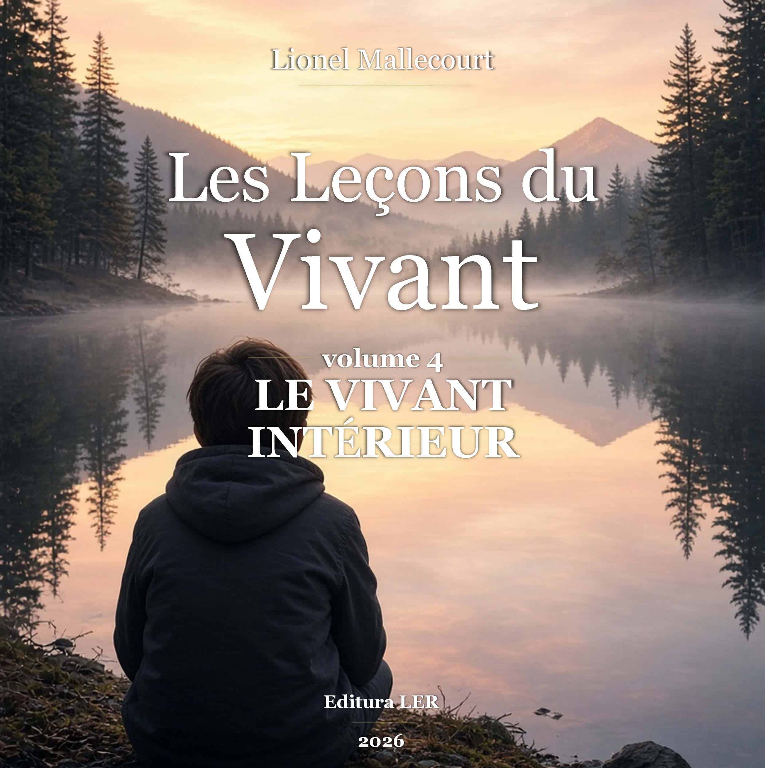 Couverture du volume 4 des Leçons du Vivant : Le Vivant intérieur